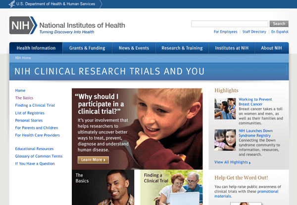 NIH Clinical research and you